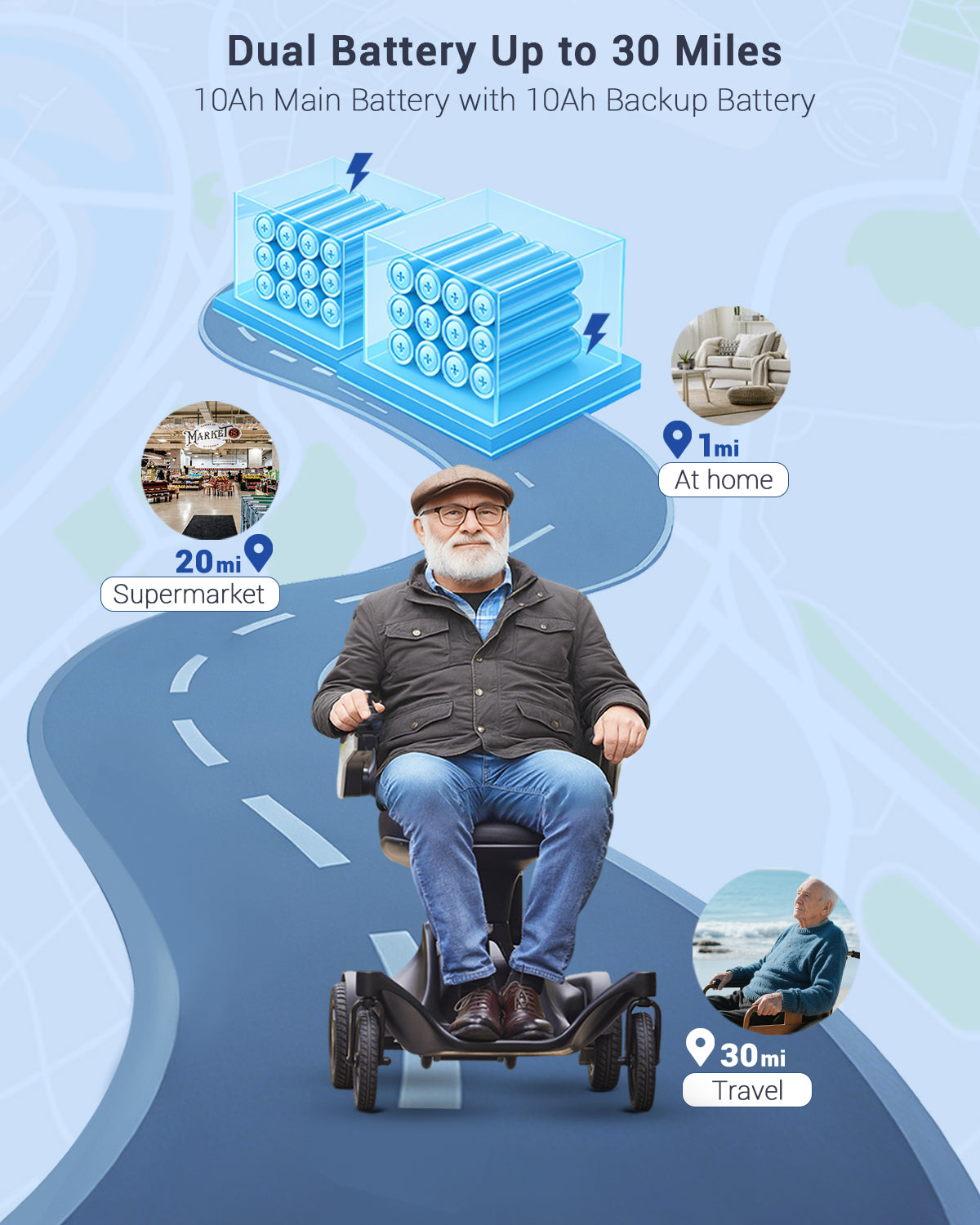 Aotedor P2 Premium Full Carbon Fiber Power Wheelchair for Lightweight Performance